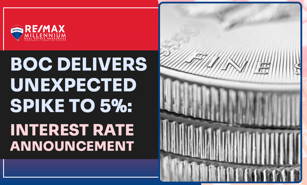 BoC Delivers Unexpected Spike to 5 Interest Rate Announcement